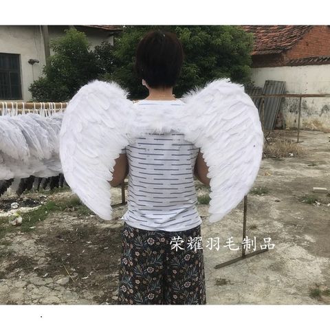 Cánh Thiên Thần Cosplay Đen Trắng Đỏ - Cánh Lông Vũ Hóa Trang Cho Trẻ Em và Người Lớn - Phù Hợp Tiệc Tùng