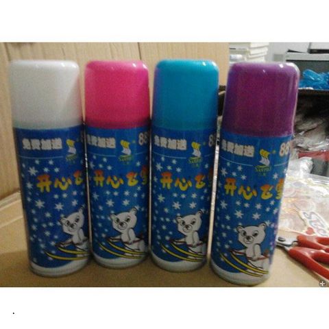 Bình Xịt Tuyết 250ml - Phụ Kiện Trang Trí Tiệc Sinh Nhật, Giáng Sinh, Tổ Chức Sự Kiện Vui Vẻ