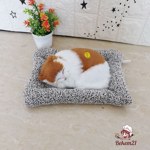 Gấu Bông Chó Mèo Có Tiếng - Nhồi Than Hoạt Tính Khử Mùi, Trang Trí Xe Ô Tô, Phòng Ngủ, Quà Tặng Cho Trẻ Em, Kích Thước 28x20cm