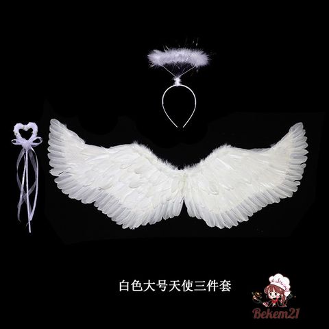Cánh Thiên Thần Hóa Trang Halloween Cho Bé Gái - Đồ Trang Phục Tiệc Giáng Sinh, Duyên Dáng, An Toàn, Thân Thiện Với Môi Trường