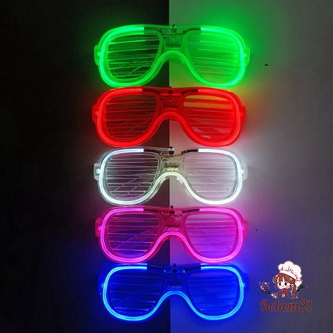 Kính Mát LED Phát Sáng Độc Đáo Cho Lễ Hội, Tiệc Tùng - Gọng ABS PVC, Nhiều Chế Độ Ánh Sáng, Phụ Kiện Cosplay Halloween