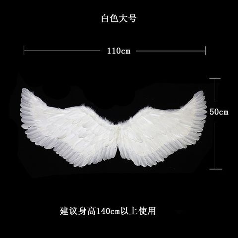 Cánh Thiên Thần Decor Xuôi Dài - Cánh Chụp Hình Màu Đen và Trắng Siêu Nhẹ, Phụ Kiện Thời Trang Ấn Tượng