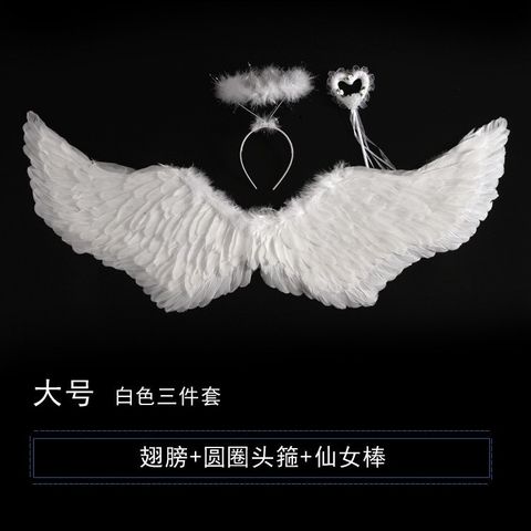 Cánh Thiên Thần Decor Xuôi Dài - Cánh Chụp Hình Màu Đen và Trắng Siêu Nhẹ, Phụ Kiện Thời Trang Ấn Tượng