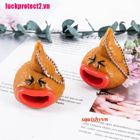 Móc Khóa Gag Chìa Khóa Cục Cứt Hài Hước - Đồ Chơi Poo Siêu Vui Nhộn, Quà Tặng Trẻ Em, Sinh Nhật, Giáng Sinh, Halloween