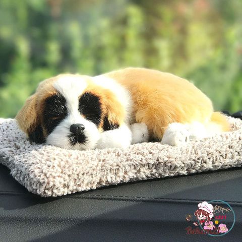 Thú Bông Chó PUG Than Hoạt Tính 99% - Khử Mùi, Lọc Không Khí, Trang Trí Ô Tô và Bàn Làm Việc, Đáng Yêu Cho Trẻ Nhỏ