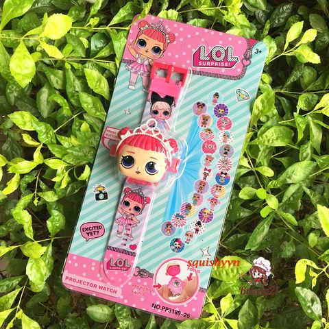 Đồng Hồ Đeo Tay Chiếu Hình 3D Nhân Vật Hoạt Hình Elsa, Kitty, Người Nhện - Quà Tặng Thú Vị Cho Bé Trai và Bé Gái