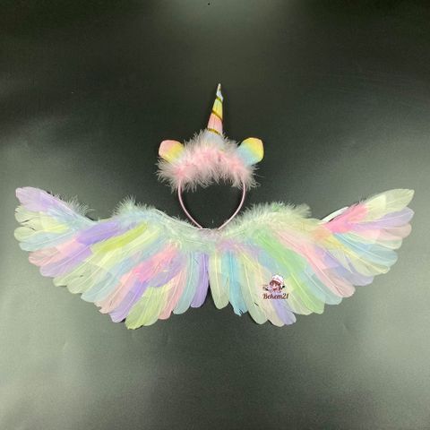 Cánh Thiên Thần Cosplay Trắng/Đen/Đỏ - Hóa Trang Halloween, Lễ Hội Dạ Hội, Đạo Cụ Biểu Diễn Cho Trẻ Em và Người Lớn