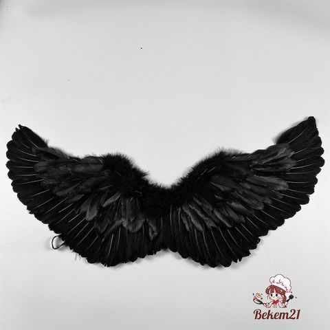 Cánh Thiên Thần Cosplay Trẻ Em - Lông Vũ Đen Trắng Đỏ Hồng Dành Cho Tiệc Giáng Sinh và Lễ Hội Hóa Trang