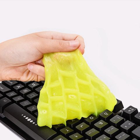 Gel Slime 200g Vệ Sinh Ô Tô & Bàn Phím - Gel Tái Sử Dụng Siêu Dính, Dễ Dàng Lau Chùi Khe Rãnh, Nội Thất Sạch Sẽ