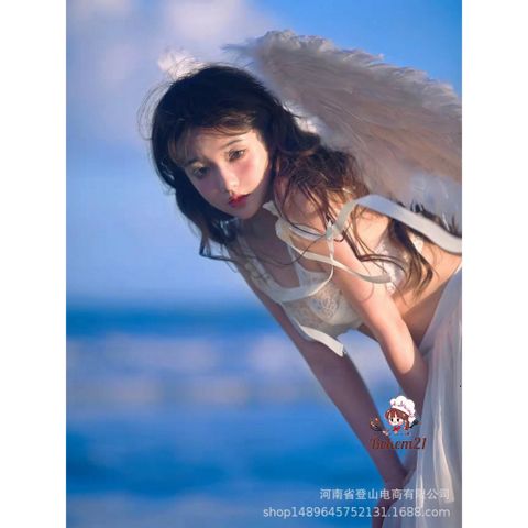 Cánh Thiên Thần Cosplay Lông Vũ Trắng Đen Đỏ - Đồ Hóa Trang Tiệc Tùng Cho Trẻ Em và Người Lớn - Phụ Kiện Chụp Ảnh Độc Đáo