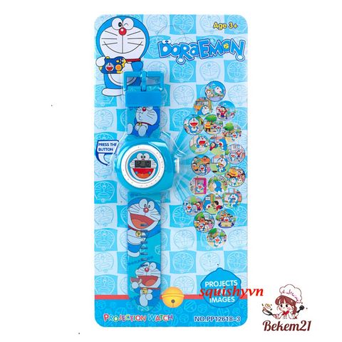 Đồng Hồ Điện Tử Chiếu Hoạt Hình 24 Hình YL025 - Đồng Hồ Phong Cách Hoạt Hình An Toàn và Thân Thiện Với Môi Trường