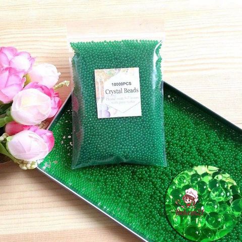 Gói 500 Gram Hạt Nở Đa Màu - Nguyên Liệu Trang Trí Làm Slime, Thủy Canh, Đồ Chơi An Toàn Cho Bé - 25000 Viên