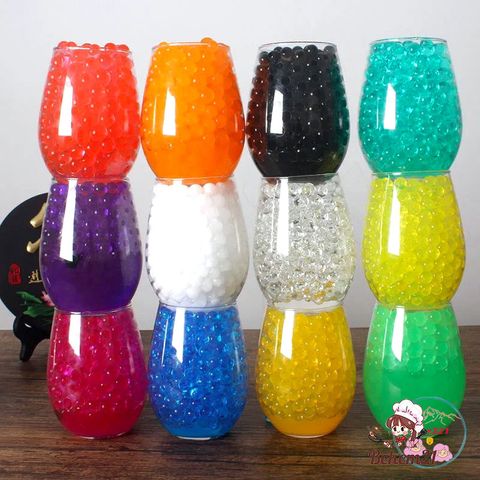 Gói Hạt Nở Trang Trí Nhiều Màu 50gr - Thích Hợp Cho Slime Và Lọ Hoa, Dễ Dàng Sử Dụng Tại Nhà
