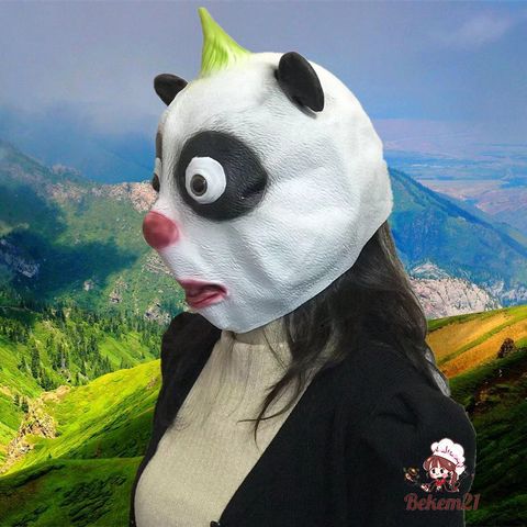 Mặt Nạ Hóa Trang Gấu Thỏ Halloween - Latex Kinh Dị, Hóa Trang Cho Tiệc, Quà Tặng Lễ Hội, Phù Hợp Cho Người Lớn và Trẻ Em