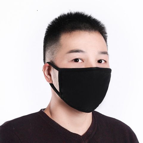 Khẩu Trang Chống Bụi Vải Cotton Đen In Hình EXO, BTS, Hacker - Phong Cách Thời Trang, Dành Cho Nam Nữ