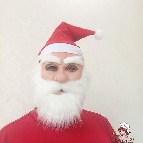 Mặt Nạ Ông Già Noel Nô en - Hóa Trang Giáng Sinh và Halloween, Sự Kiện Lễ Hội Cosplay cho Người Lớn và Trẻ Em