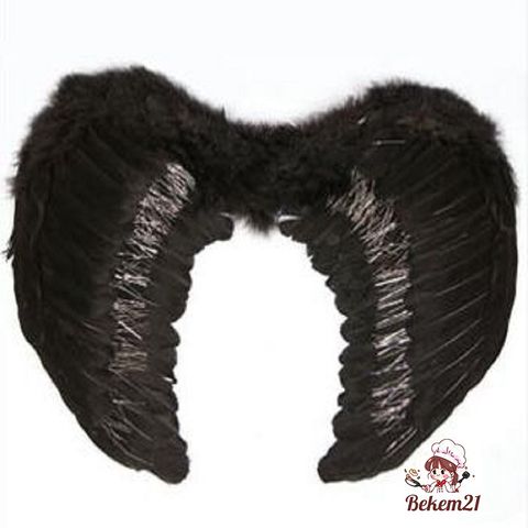 Cánh Thiên Thần Trắng Đính Lông Vũ Kèm Dây Đeo Đàn Hồi Cho Bé - Trang Trí Tiệc Giáng Sinh, Lễ Hóa Trang, Đám Cưới