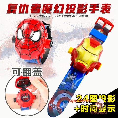 Đồng Hồ Kỹ Thuật Số Siêu Anh Hùng Cho Trẻ Em - Batman, Frozen, Ultraman, Người Nhện, Captain America - Đồng Hồ Thời Trang LED Thể Thao