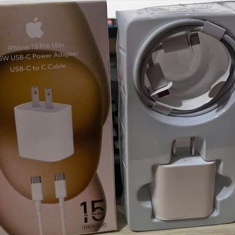 Bộ Sạc Nhanh 35W Chính Hãng Cho iPhone 16 Pro Max - Cổng Type C, Tốc Độ Sạc Nhanh, Tiện Dụng và Dễ Dàng Sử Dụng