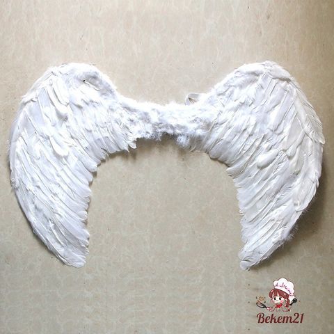 Cánh Thiên Thần Cosplay Trắng/Đen/Đỏ cho Tiệc Hóa Trang Halloween - Đạo Cụ Lễ Hội Từ Lông Vũ, Dành Cho Trẻ Em và Người Lớn