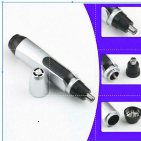 Máy Tỉa Lông Mũi Mini Bằng Thép Không Gỉ - Thiết Kế Nhỏ Gọn, An Toàn, Tiện Dụng Cho Du Lịch và Lưu Thông Hàng Ngày