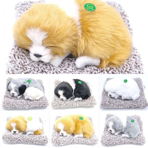 Thú Bông Chó Mèo Lọc Không Khí - Hút Mùi Than Hoạt Tính Trang Trí Xe Hơi Đáng Yêu Kích Thước 28x20cm
