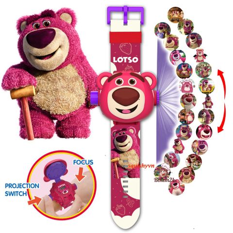 Đồng Hồ Điện Tử Chiếu Hình Kuromi My Melody Stellalou HelloKitty - 24 Mẫu Dễ Thương Cho Bé Gái, Quà Tặng Độc Đáo