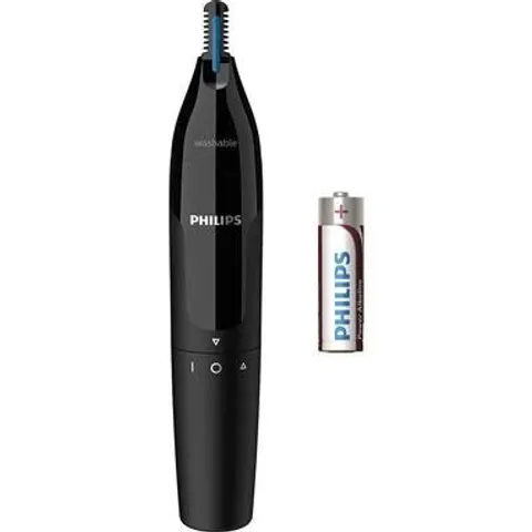 Máy Tỉa Lông Mũi Philips NT1650/16 - Thiết Bị Làm Đẹp Dễ Dàng, An Toàn, Chống Nước, Sử Dụng Pin AA, Bảo Hành 2 Năm