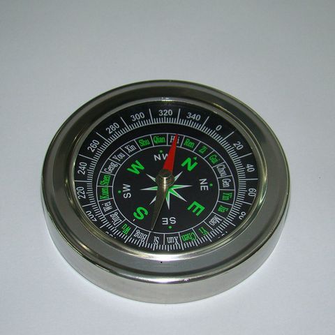 La Bàn Bỏ Túi Phong Thủy Định Hướng Du Lịch - La Bàn Đa Năng Kim Loại Chắc Chắn 75mm, Tiện Ích Cho Phượt Thủ