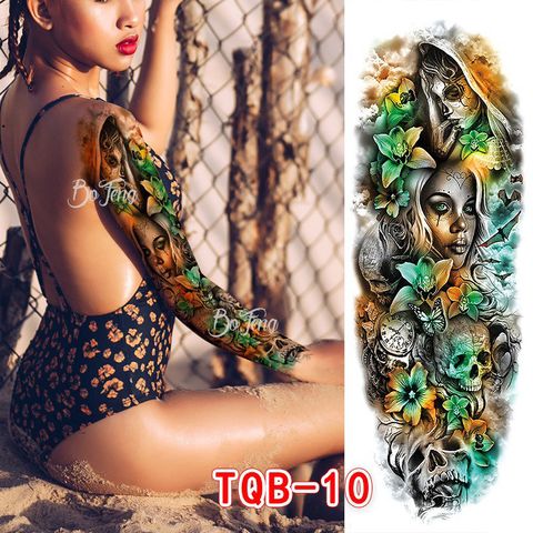Hình Xăm Dán Chống Thấm Nước Tạm Thời Cho Tay - Đơn Giản, Đẹp, Thay Đổi Dễ Dàng, Không Đau, Dễ Dán và Gỡ Ra