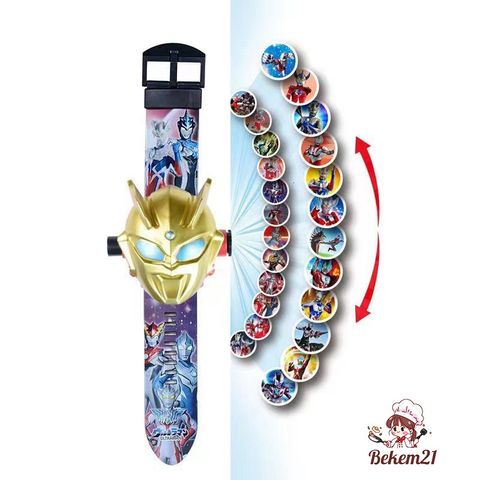 Đồng Hồ Chiếu 3D Kỹ Thuật Số Minnie Frozen Hoạt Hình cho Bé - Đồ Chơi Giáo Dục, Quà Tặng Sinh Nhật Tuyệt Vời