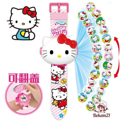 Đồng Hồ Chiếu 3D Kỹ Thuật Số Minnie Frozen Hoạt Hình cho Bé - Đồ Chơi Giáo Dục, Quà Tặng Sinh Nhật Tuyệt Vời