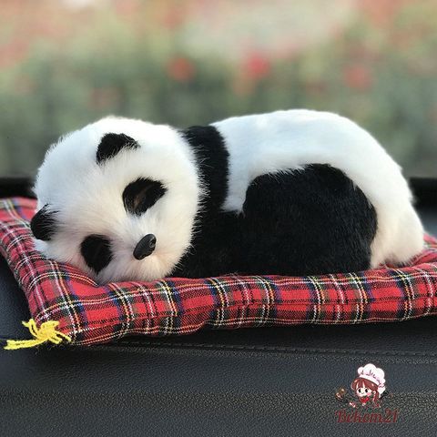 Chó Trắng Bông Thú Nuôi Đôi 99% Giống Thật - Lõi Than Hoạt Tính Khử Mùi, Tô Điểm Xe, Âm Thanh Mô Phỏng Như Thật