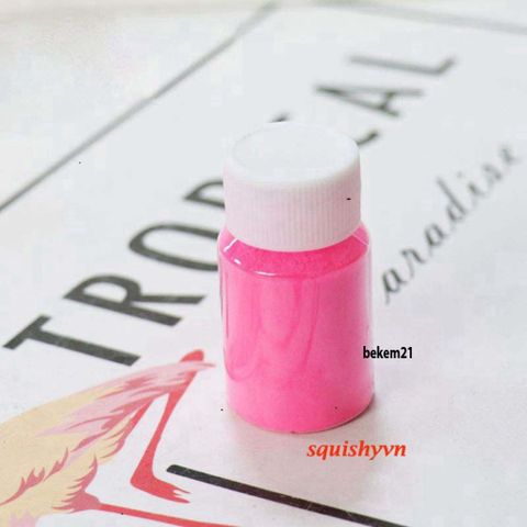Hũ Bột Dạ Quang Nhuộm Resin Phát Sáng Trong Tối - Trang Sức Độc Đáo Có 12 Màu Tùy Chọn, Thích Hợp Cho Nghệ Thuật và Làm Móng