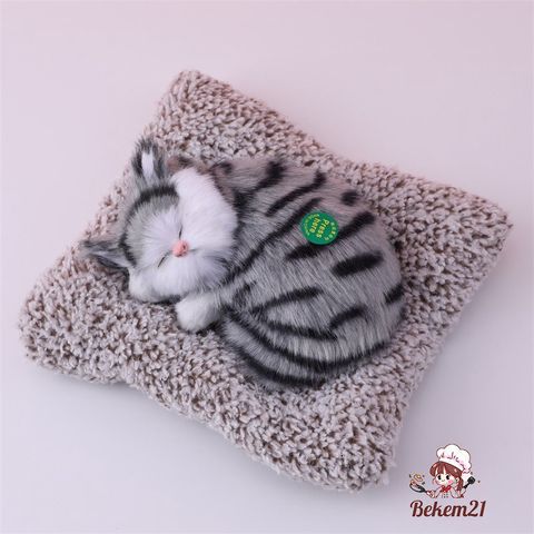 Thú Bông Chó Mèo Than Hoạt Tính - Đồ Trang Trí Xe Ô Tô & Bàn Làm Việc Dễ Thương, Khử Mùi, Giữ Không Khí Trong Lành