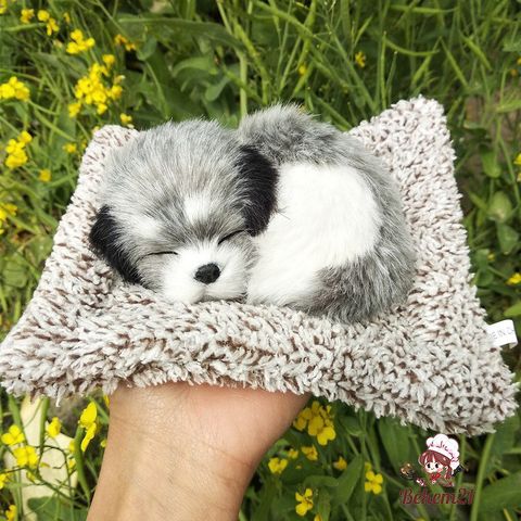 Chó Mèo Đôi Chứa Than Hoạt Tính Khử Mùi - Lọc Không Khí, Trang Trí Xe Hơi, Bàn Làm Việc Khải Huy Scar, Mẫu Độc Đáo
