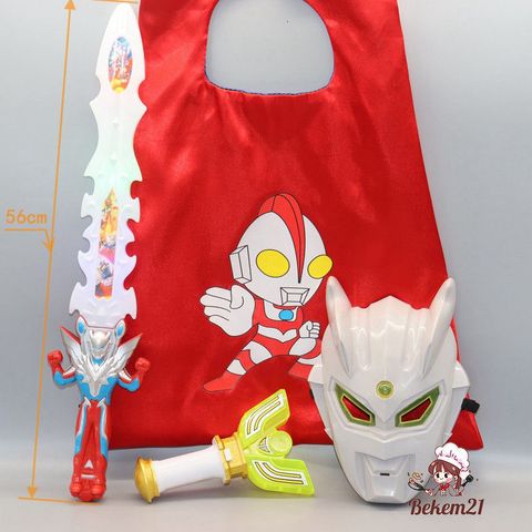 Bộ Quần Áo Siêu Nhân + Áo Choàng Cosplay Người Nhện, Người Sắt, Đội Trưởng Mỹ - Đồ Chơi Cho Trẻ Từ 3 Tuổi, Chất Liệu PVC Cao Cấp