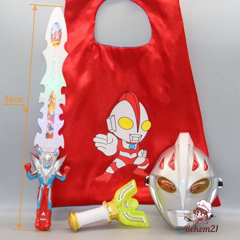 Bộ Quần Áo Siêu Nhân + Áo Choàng Cosplay Người Nhện, Người Sắt, Đội Trưởng Mỹ - Đồ Chơi Cho Trẻ Từ 3 Tuổi, Chất Liệu PVC Cao Cấp