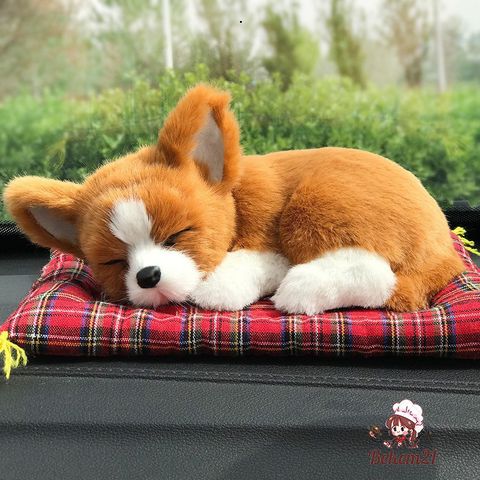 Chó Mèo Đôi Chứa Than Hoạt Tính Khử Mùi - Trang Trí Xe Hơi, Bàn Làm Việc Đáng Yêu, Lọc Không Khí Sạch, Phụ Kiện Tiện Ích