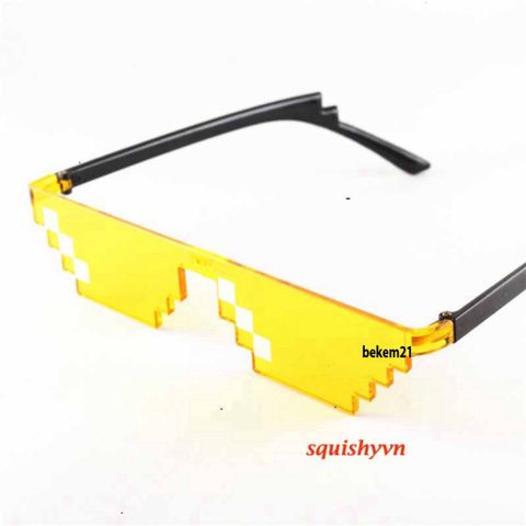 Kính Thug Life 6 Chấm - Mẫu Mới Hot Trend 2023, Kính Chất Lượng Cao Siêu Ngầu, Phù Hợp Chụp Ảnh Nhóm