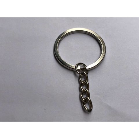 Bộ 10 Móc Khóa Bằng Sắt Vòng Đôi Đơn Giản - Phụ Kiện Handmade Thời Trang - Quà Tặng Độc Đáo
