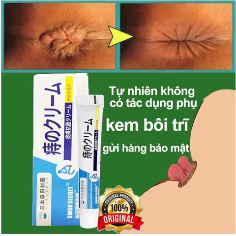 Kem Bôi Trĩ Nhật Bản Kháng Khuẩn - Giảm Đau Rát, Ngứa, Hỗ Trợ Co Và Teo Bũi Trĩ 20g - Sản Phẩm Chăm Sóc Cá Nhân Hiệu Quả