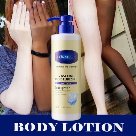 Sữa Dưỡng Thể Vaseline 500ML - Kem Làm Trắng Da Siêu Trắng & Dưỡng Ẩm, Giúp Da Sáng Mịn & Rạng Rỡ Từng Ngày