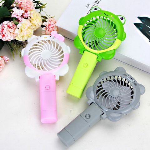 Quạt Mini Cầm Tay Hình Thú Ngộ Nghĩnh - Quạt Tích Điện Gập Gọn, Sạc Pin Thiết Kế Dễ Thương Dành Cho Du Lịch và Hoạt Động Ngoài Trời