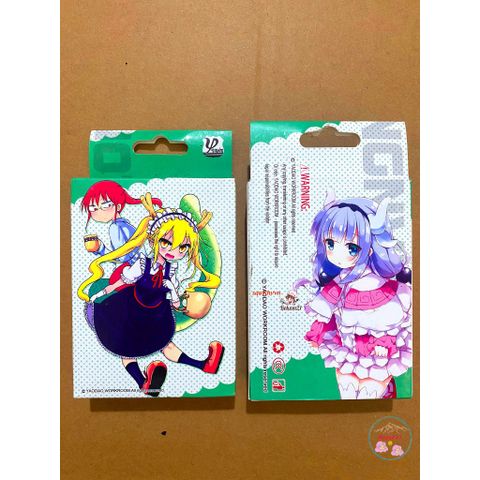 Bộ Bài Poker Miss Kobayashi's Dragon Maid - 54 Lá Thẻ Hoạt Hình Dễ Thương Cho Học Sinh - Quà Tặng Thích Hợp Cho Fan Manga Và Anime