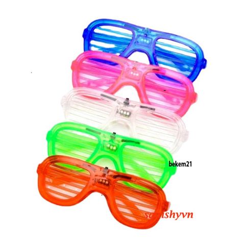 Kính Mát Đèn LED Đa Sắc Thú Vị - Kính Mát Tiệc Tùng Nhiều Màu Cho Bạn Thêm Phần Nổi Bật