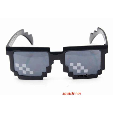 Kính Mát Meme 8 Bit Thug Life - Kính Râm Pixel Độc Lạ Thời Trang Cho Bé Và Người Lớn, Quà Tặng Ghi Điểm Tại Các Bữa Tiệc