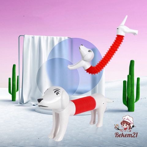 Đồ Chơi Lò Xo Pop Tube Cho Chó - Sáng Tạo, An Toàn, Chất Liệu Cao Cấp, Dành Cho Thú Cưng - Hàng Mới Nhất 2024