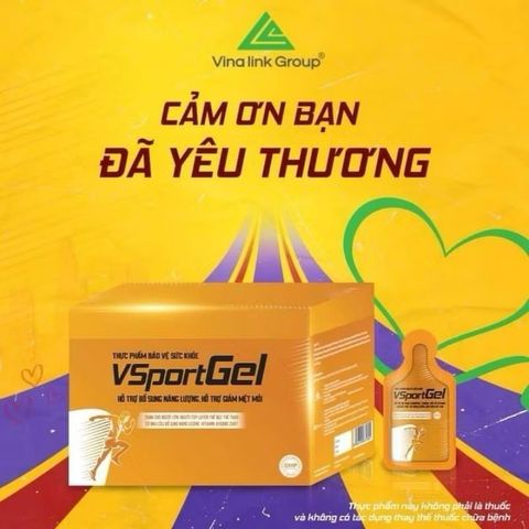 Gel Bổ Sung Năng Lượng VSportGel - Đột Phá Phong Độ Thể Thao, Hỗ Trợ Phục Hồi & Tăng Cường Sức Bền, L-Carnitine & Vitamin Nhóm B