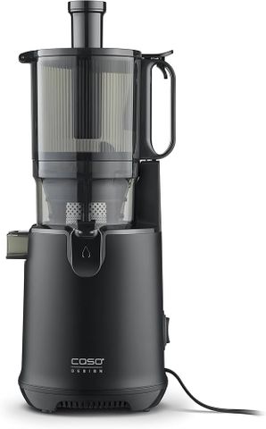 Máy Ép Chậm Caso Juice Fit Pro - Thiết Kế Sang Trọng Đen Nhám, Giữ Dưỡng Chất Tự Nhiên, Cửa Nạp XL 130 mm, Động Cơ 250W